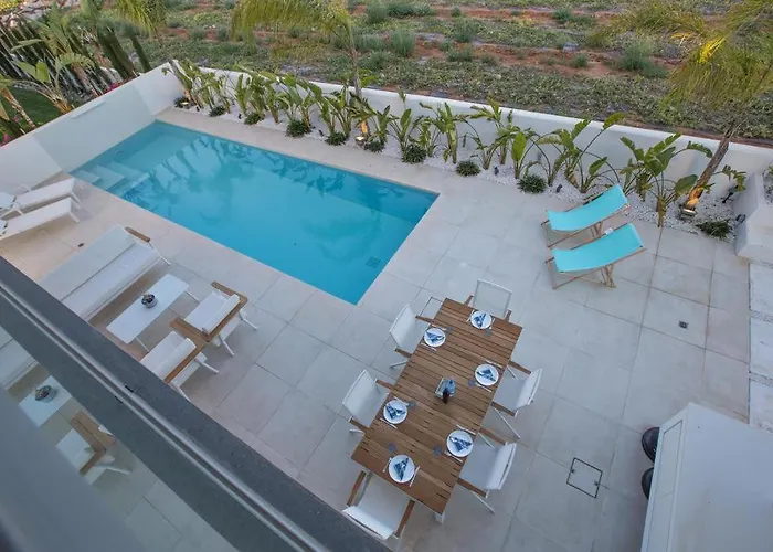 Villa The White H Villa, Protaras, Fresh And Peaceful